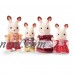 Calico Critters Hopscotch Rabbit Family   555299042